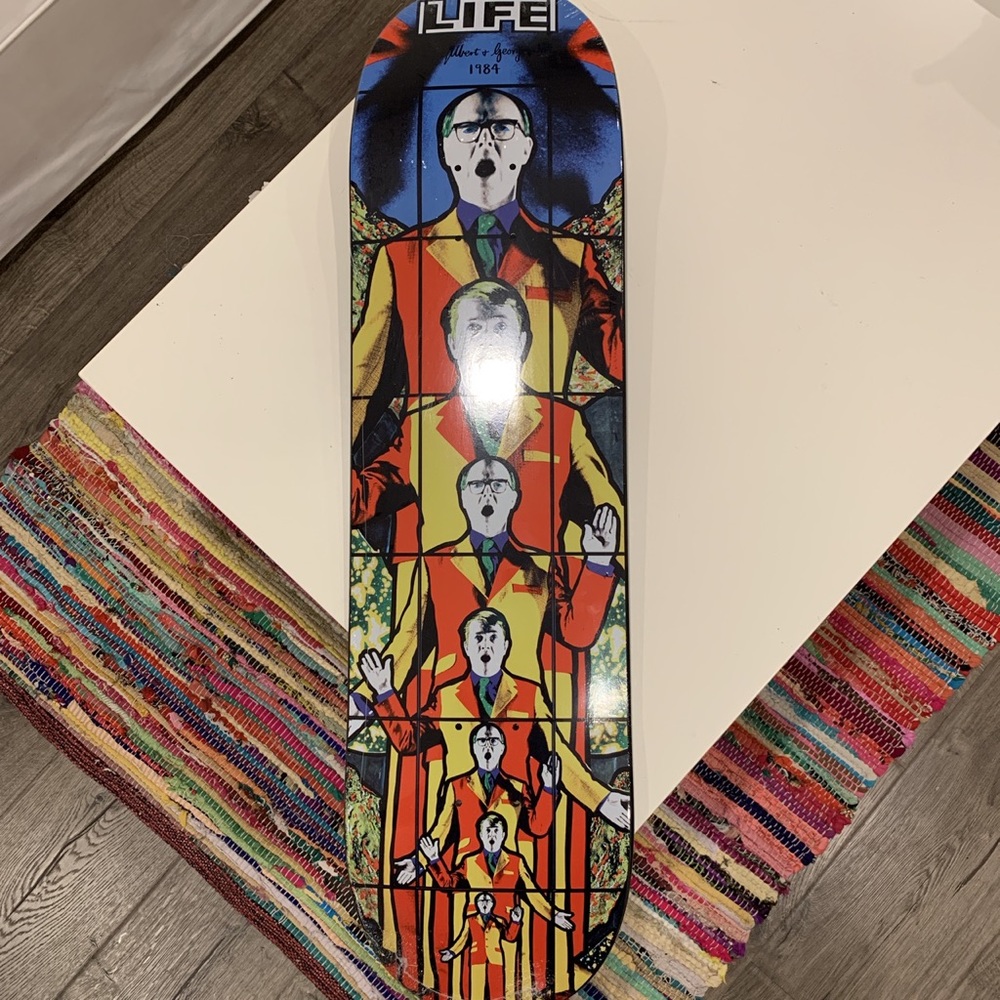 Supreme Gilbert and George skateboard deck
